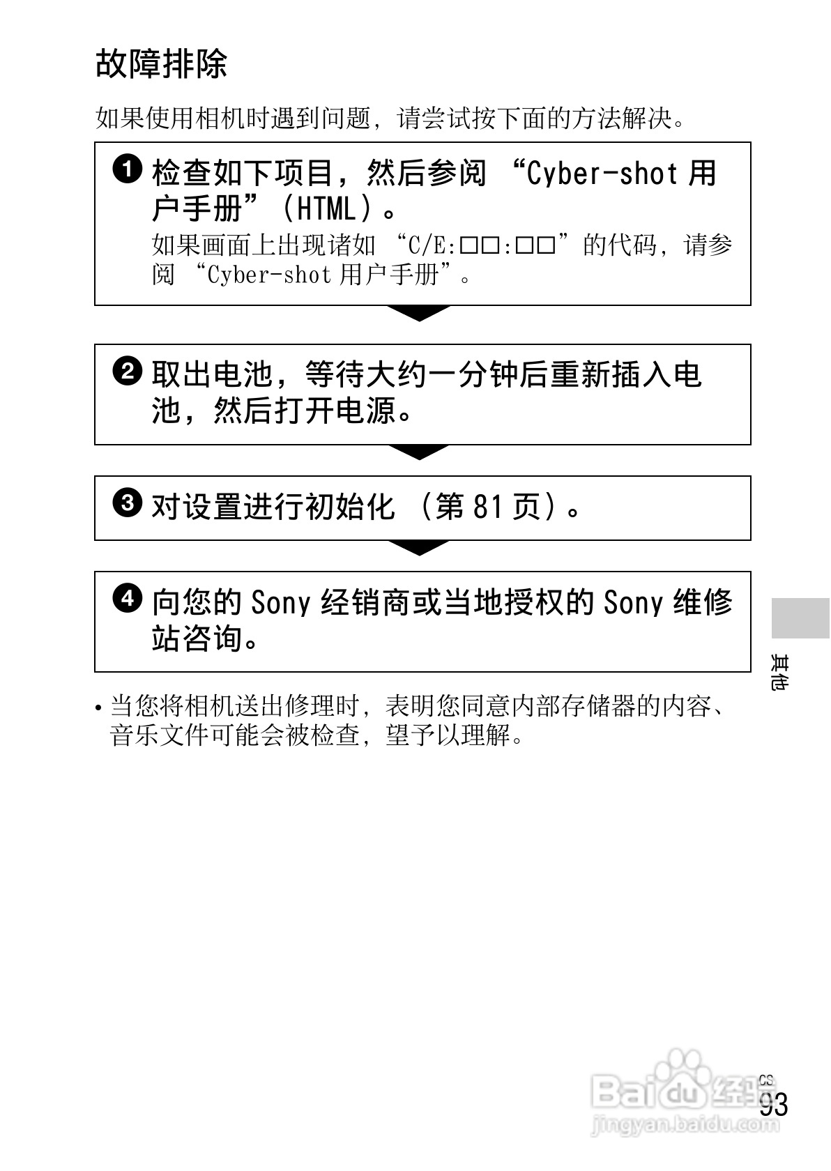SONY索尼 DSC-TX55数码相机说明书:[10]