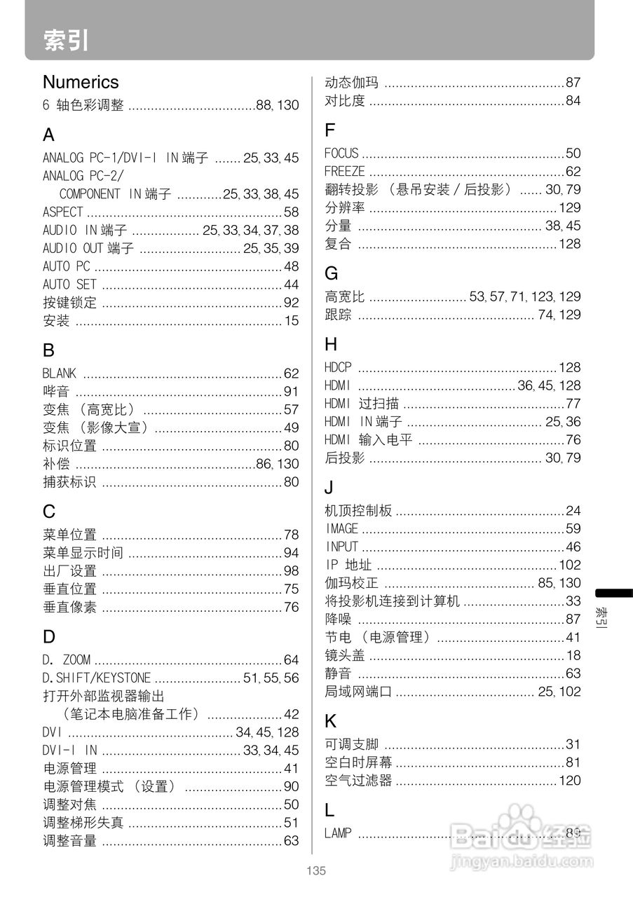 佳能WUX10投影仪使用说明书:[14]
