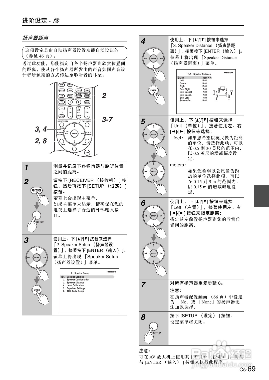 安桥AV放大机TX-SA806型使用说明书:[4]