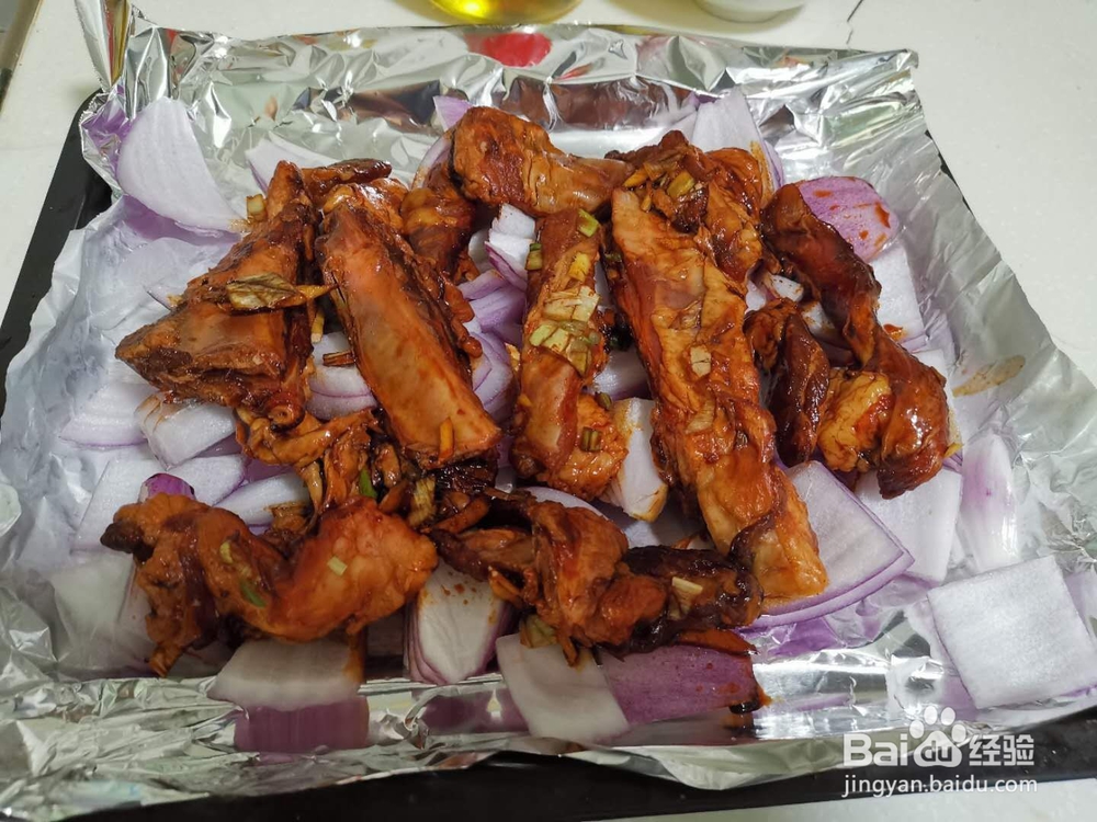 烤羊排的简单做法。