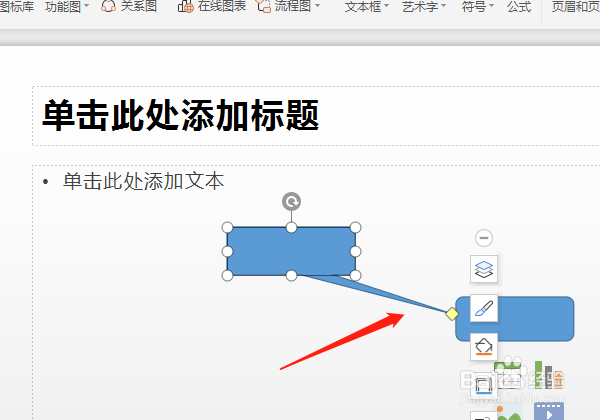 怎样用形状在WPS2019演示中画出流程图