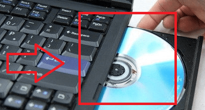 怎么在笔记本电脑上插入光盘CD的方法步骤