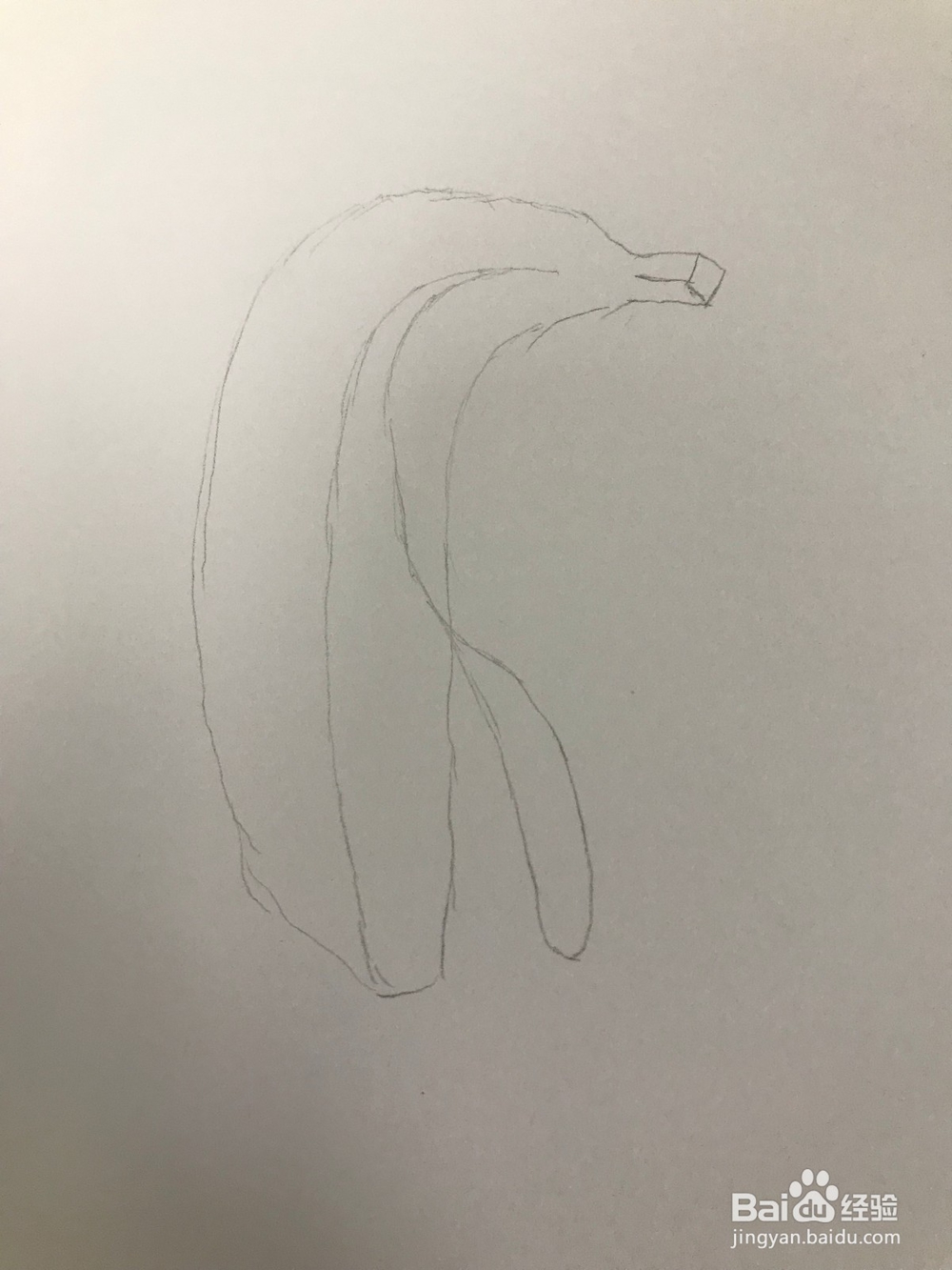 画一个简易香蕉