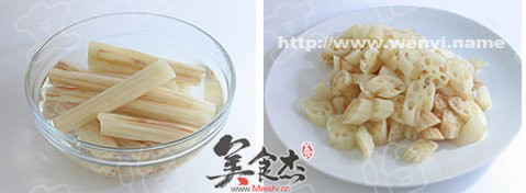 酸辣藕带的做法