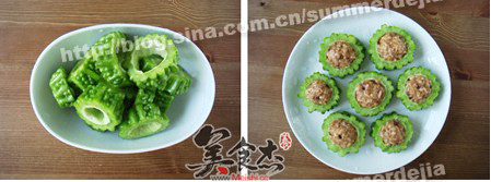 苦瓜酿肉的做法