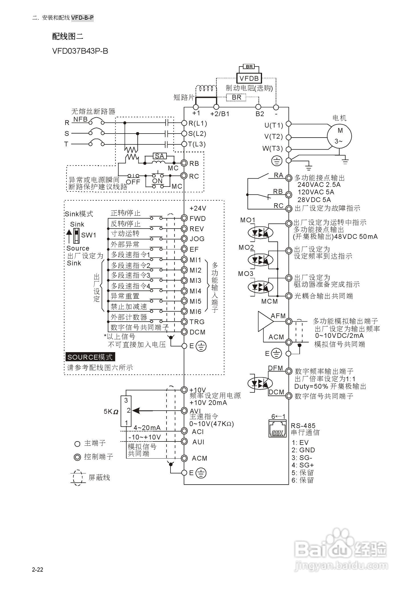 台安VFD450B43W-P变频器使用手册:[4]