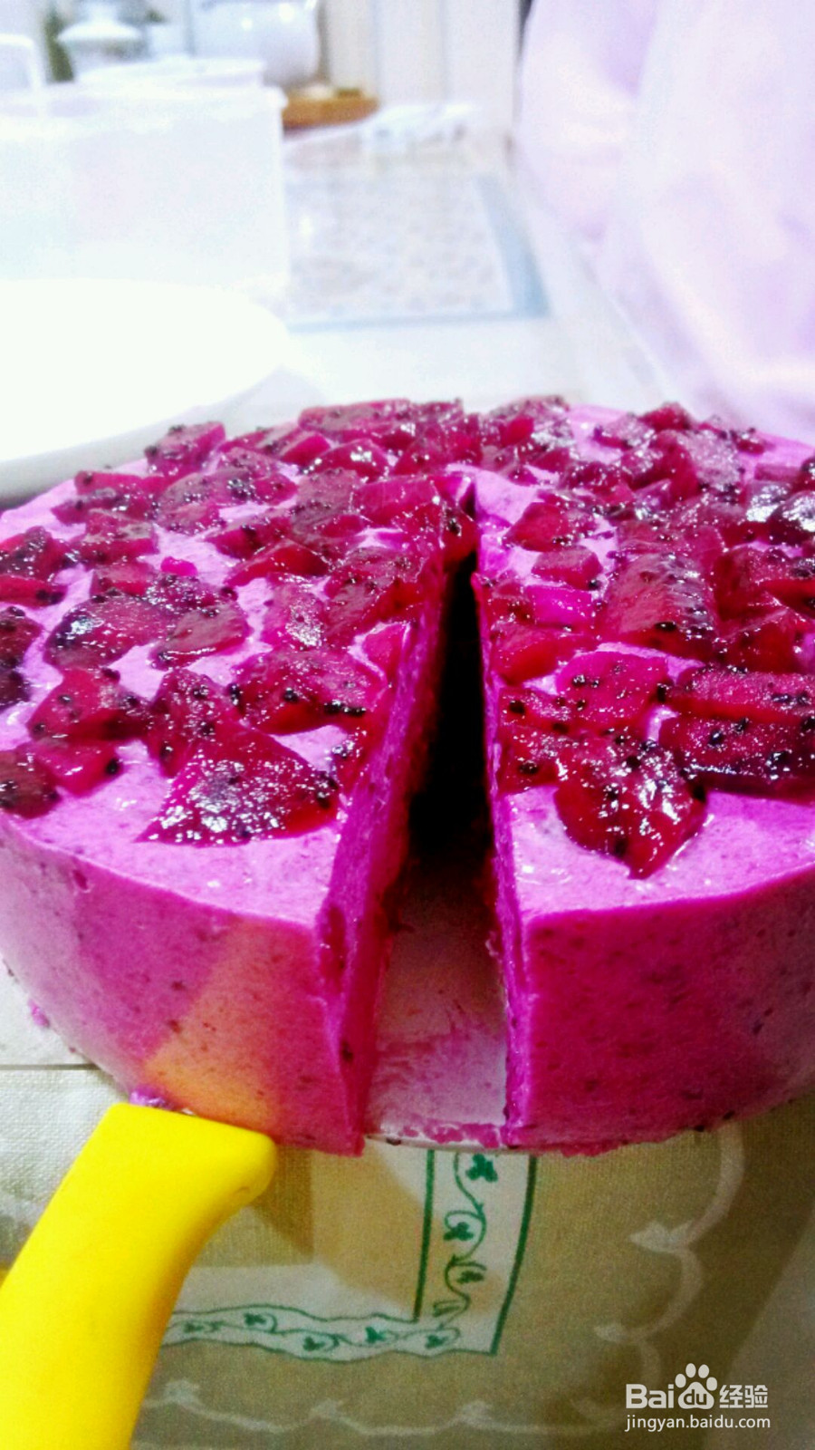 火龙果慕斯~的做法