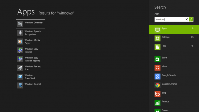 活用Windows 8 Charm栏搜索功能介绍