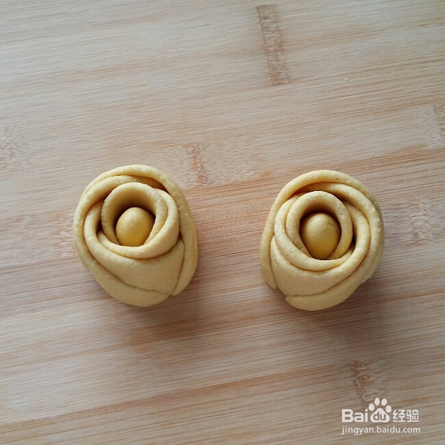 教你怎么做豆渣南瓜面粉玫瑰馒头