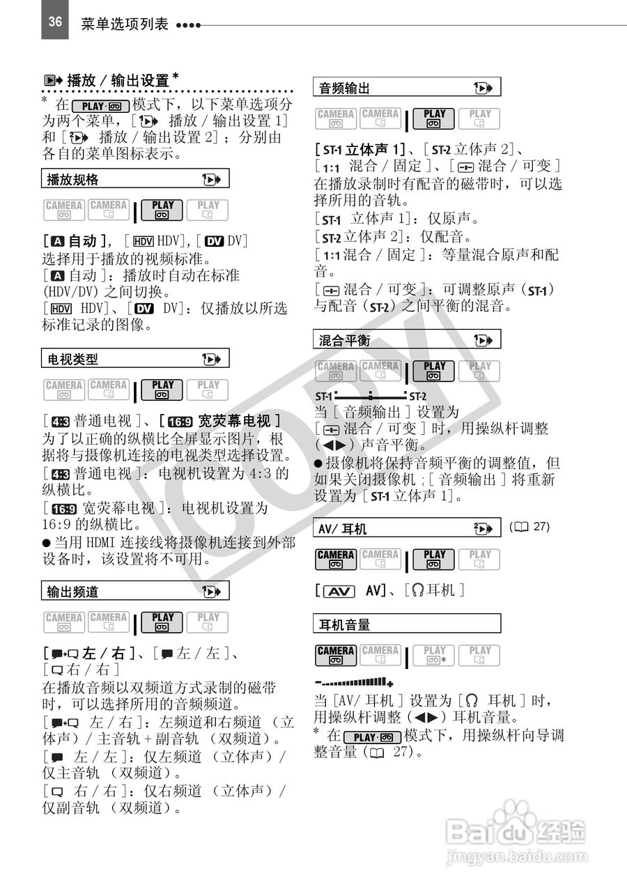 佳能HV40数码摄像机使用说明书:[4]