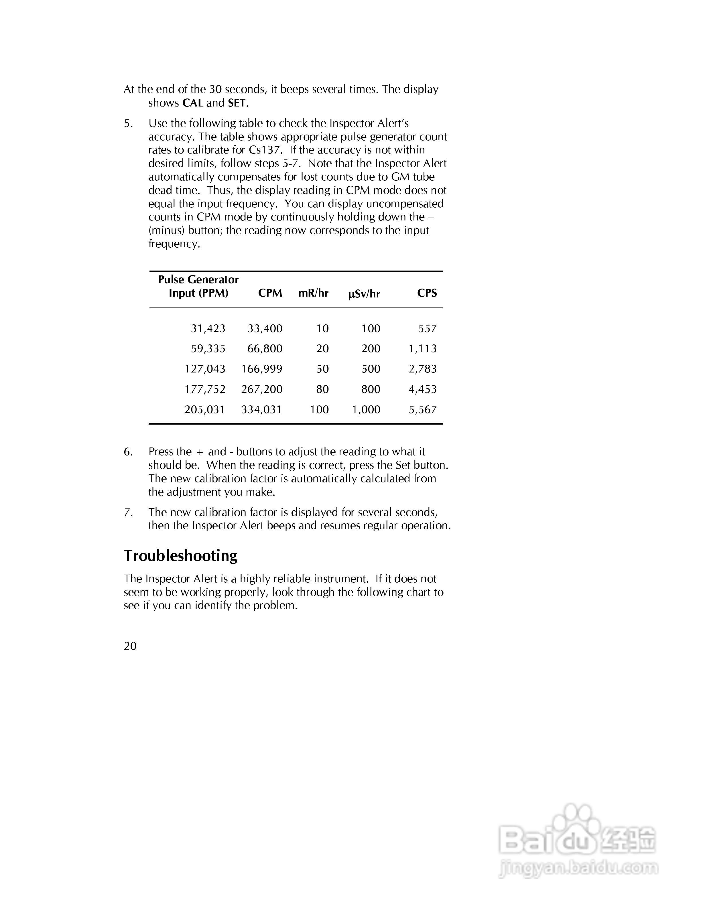 Inspector alert 辐射检测仪说明书:[3]