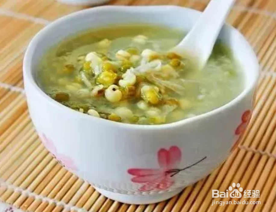三伏天标配:薏仁绿豆汤的做法