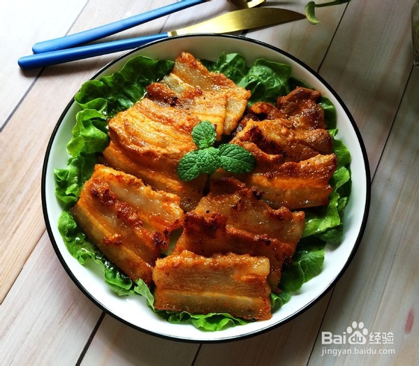 香煎五花肉的做法
