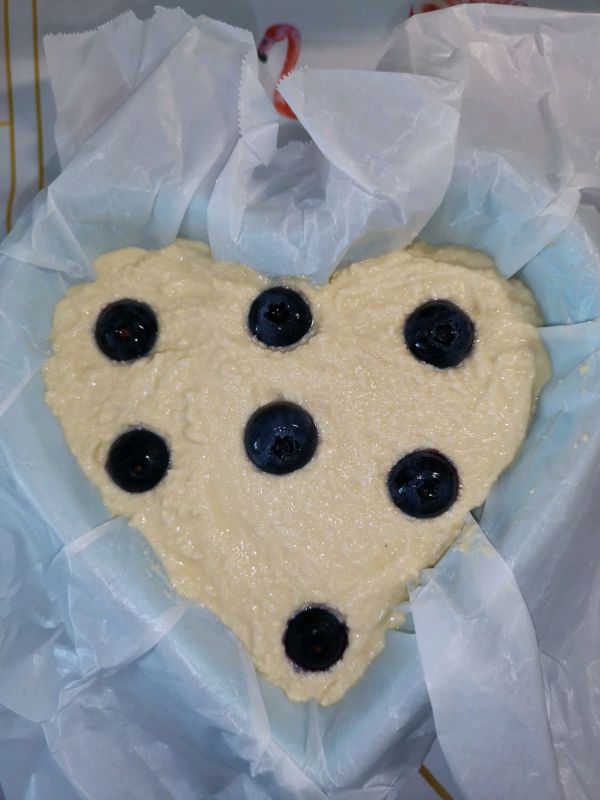 爆浆蓝莓豆腐蛋糕