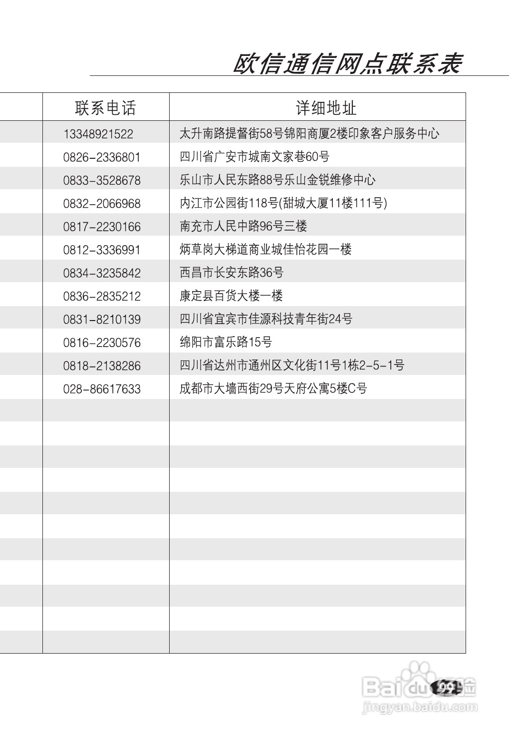 欧新S90手机使用说明书:[11]