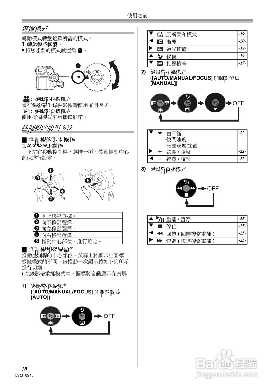 松下NV-GS6GC数码摄像机说明书:[1]