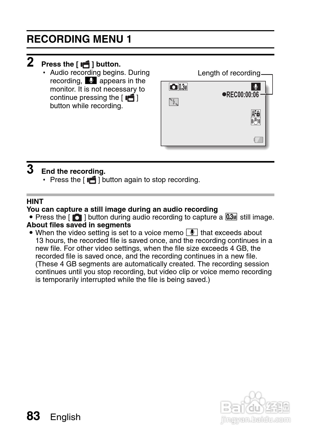 三洋VPC-CG10EX数码摄像使用说明书:[10]