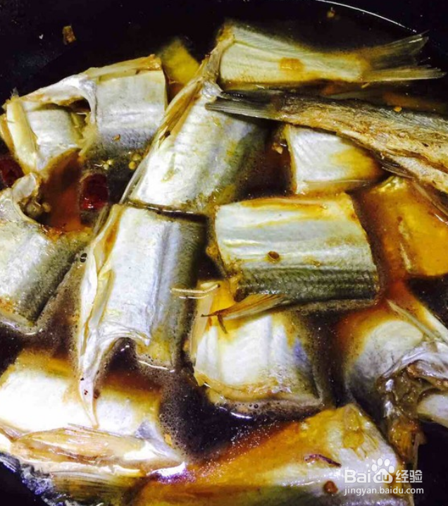 家庭版红烧白条鱼