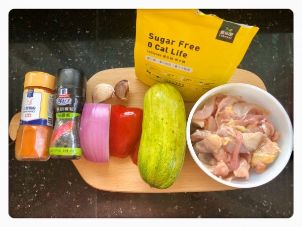 黑椒蒜香煎鸡肉