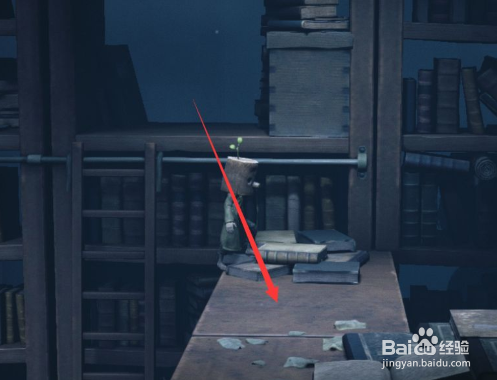 小小梦魇2图书馆怎么过