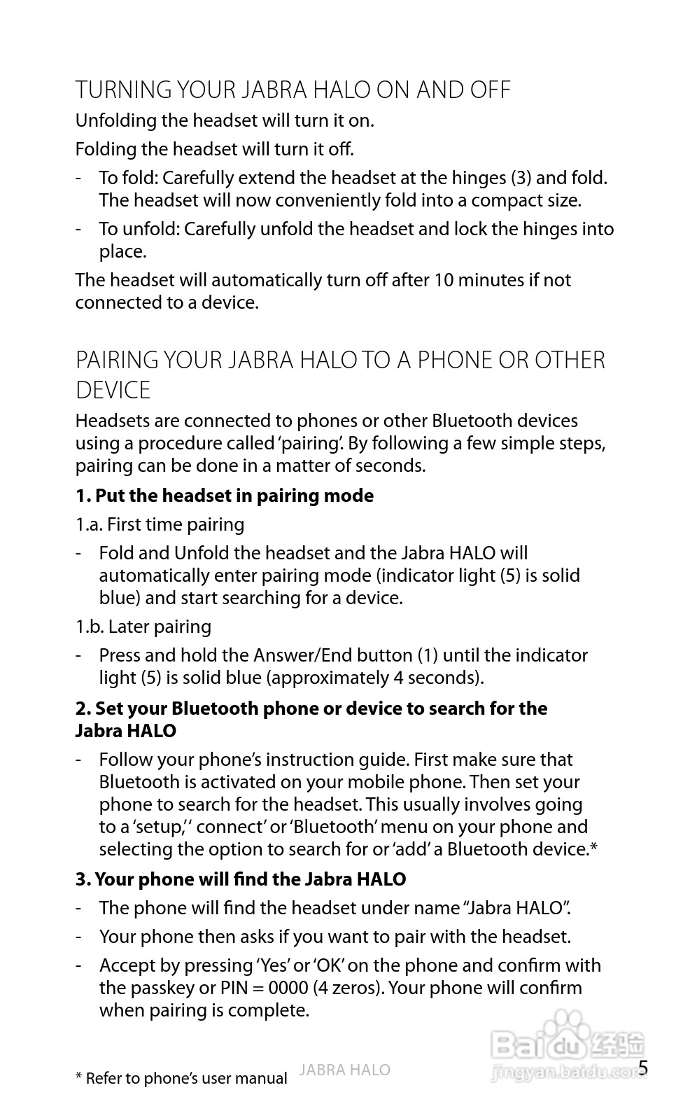 Jabra BT650s蓝牙耳机使用手冊:[3]