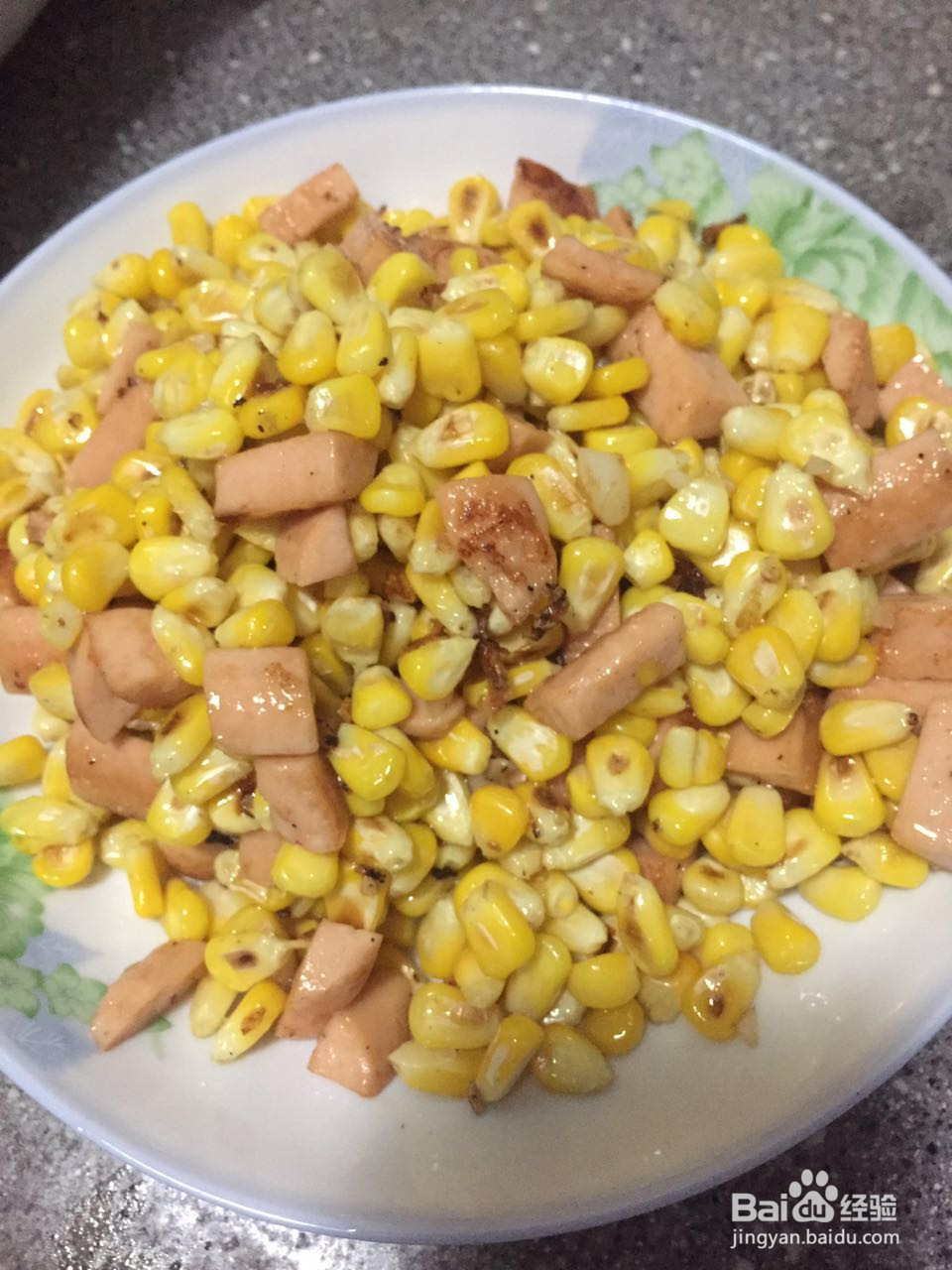 家常菜清炒玉米