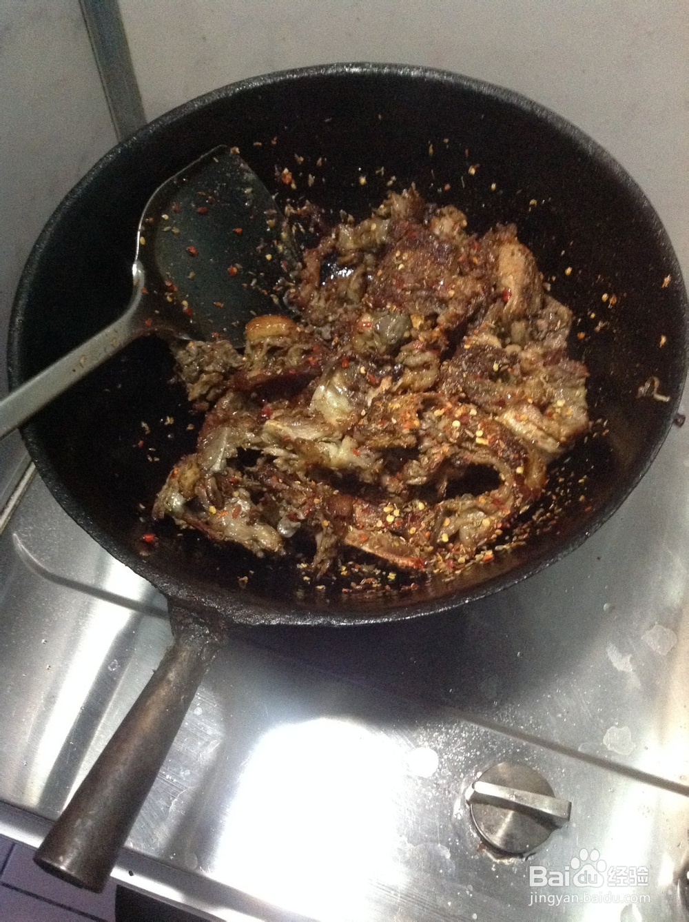巧做孜然鸭架