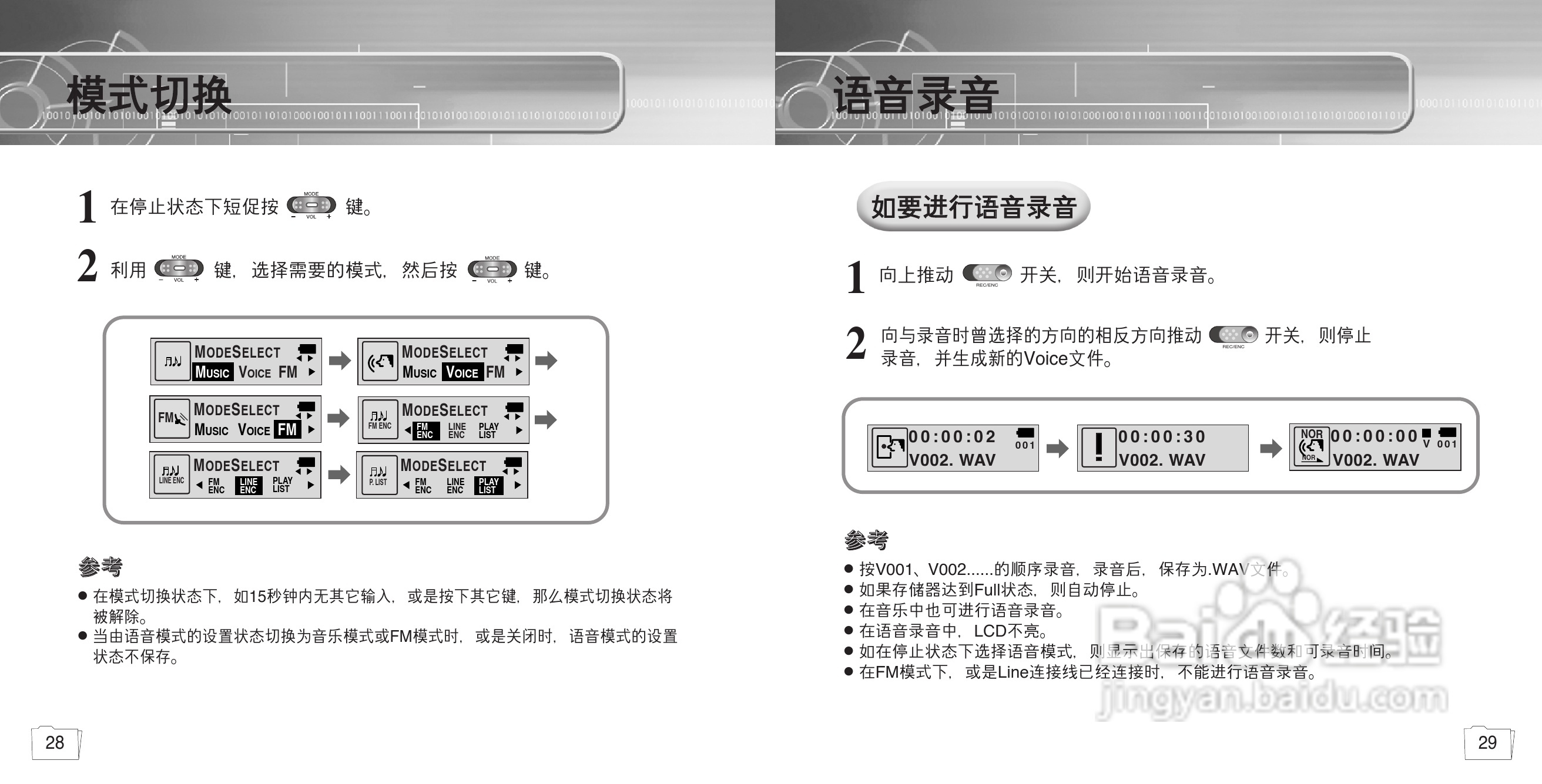 三星YP55播放器说明书:[2]