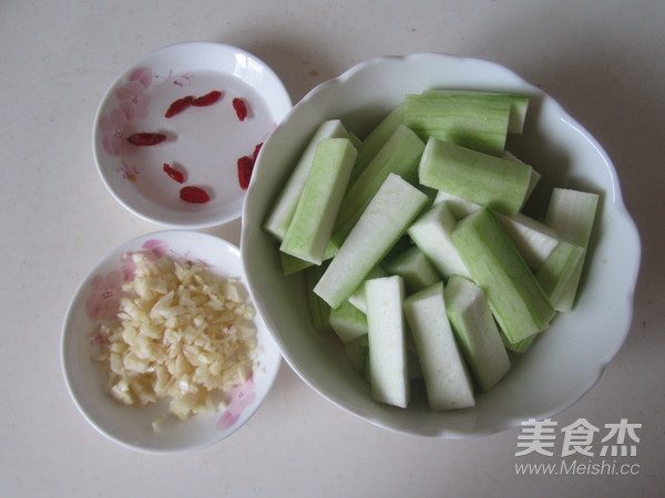 蒜蓉丝瓜条的做法
