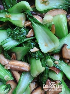 香菇青菜炒菜