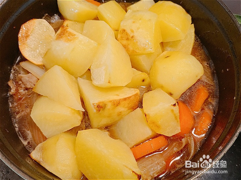 怎样做出家常菜系列之马铃薯炖肉