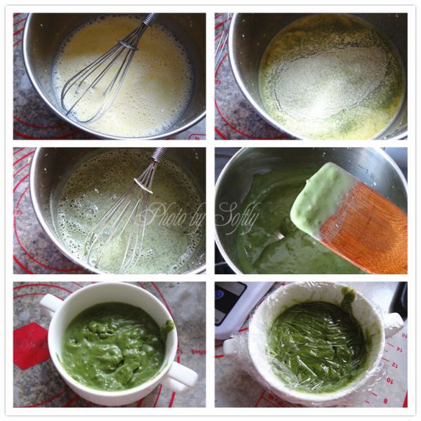 抹茶卡仕达泡芙