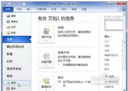 Word2010文档中键入时标记语法错误