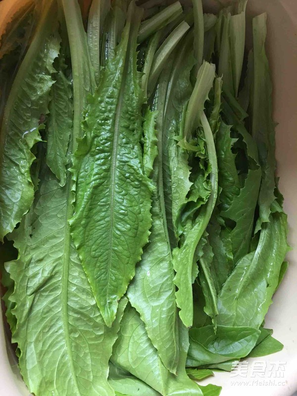 蒜蓉油麦菜的做法