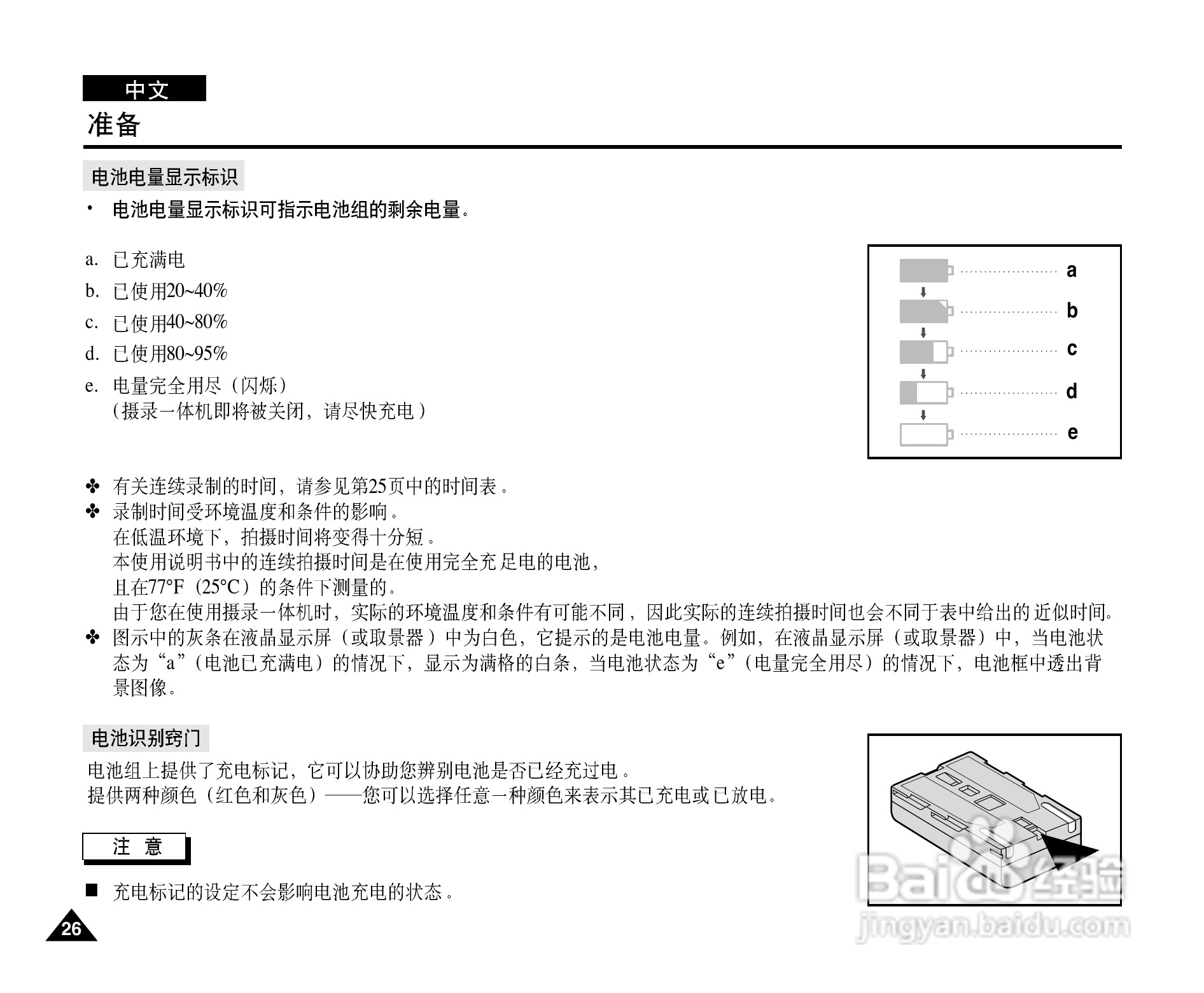 三星VP-D907(i)摄录一体机使用说明书:[3]