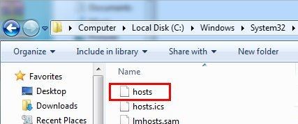 怎么找hosts文件位置