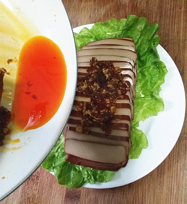 肉沫酱香鸡蛋干