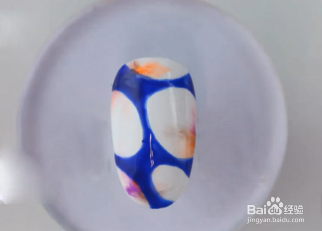 怎样做仿真水染效果美甲？