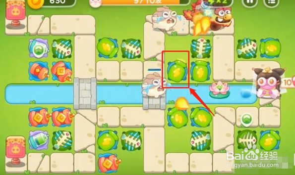 保卫萝卜4白萝卜传奇第39关攻略