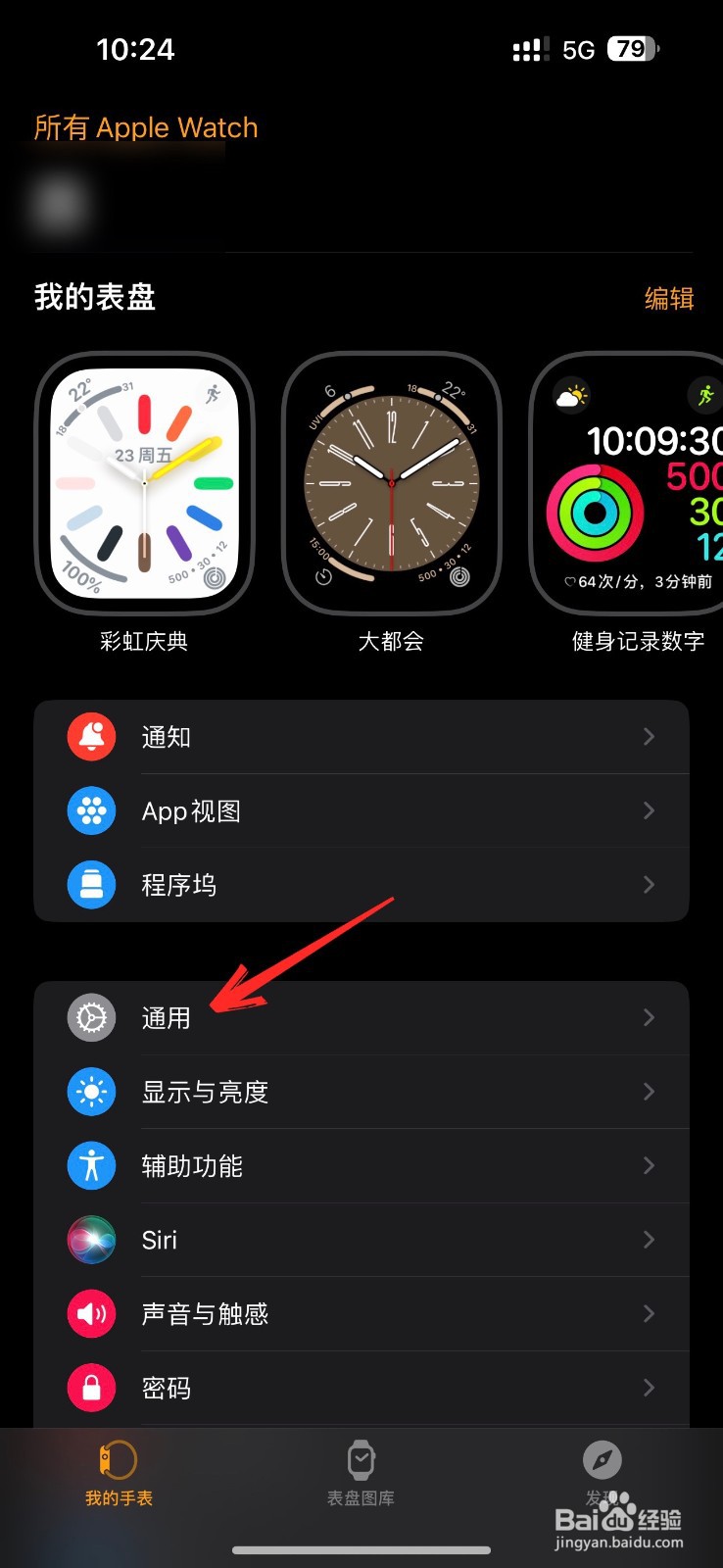 怎么查看自己的watch版本型号