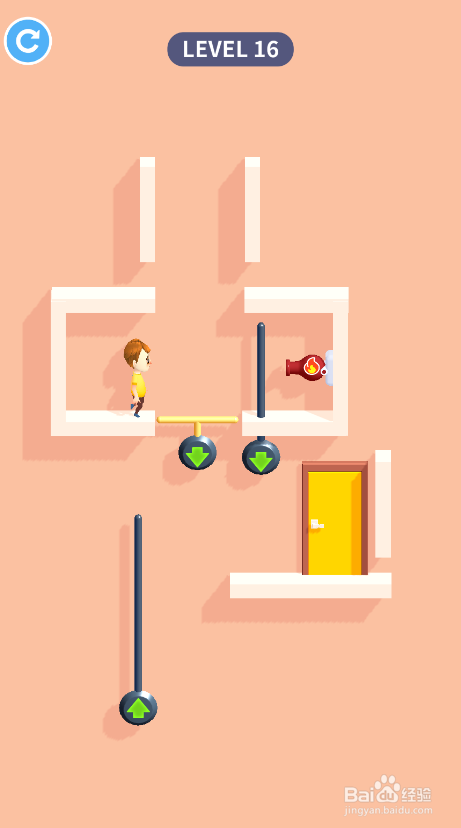 Run Away的LEVEL 16如何过关？