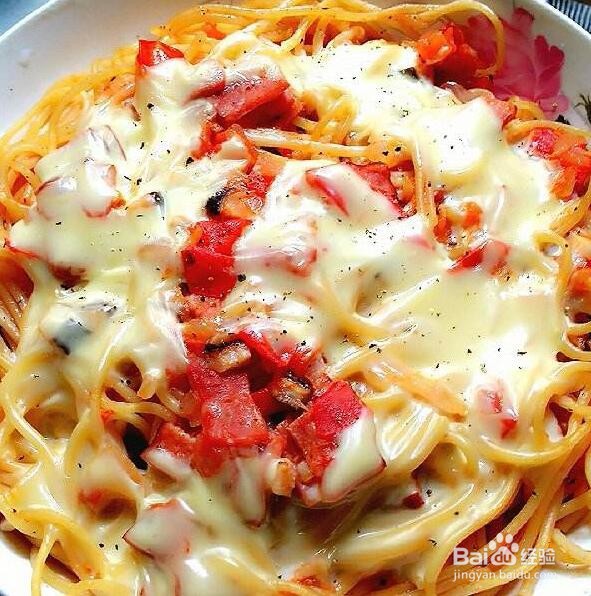 芝士焗面的做法