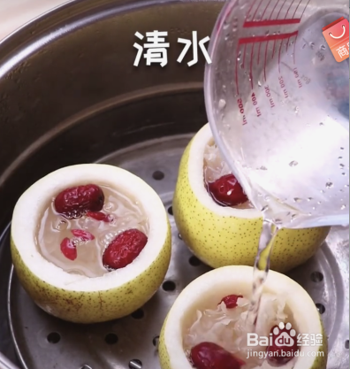 冰糖雪梨这样做