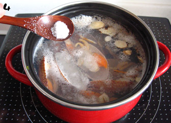 当归黄芪鸳鸯贝汤