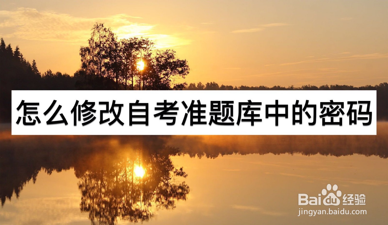 怎么修改自考准题库中的密码