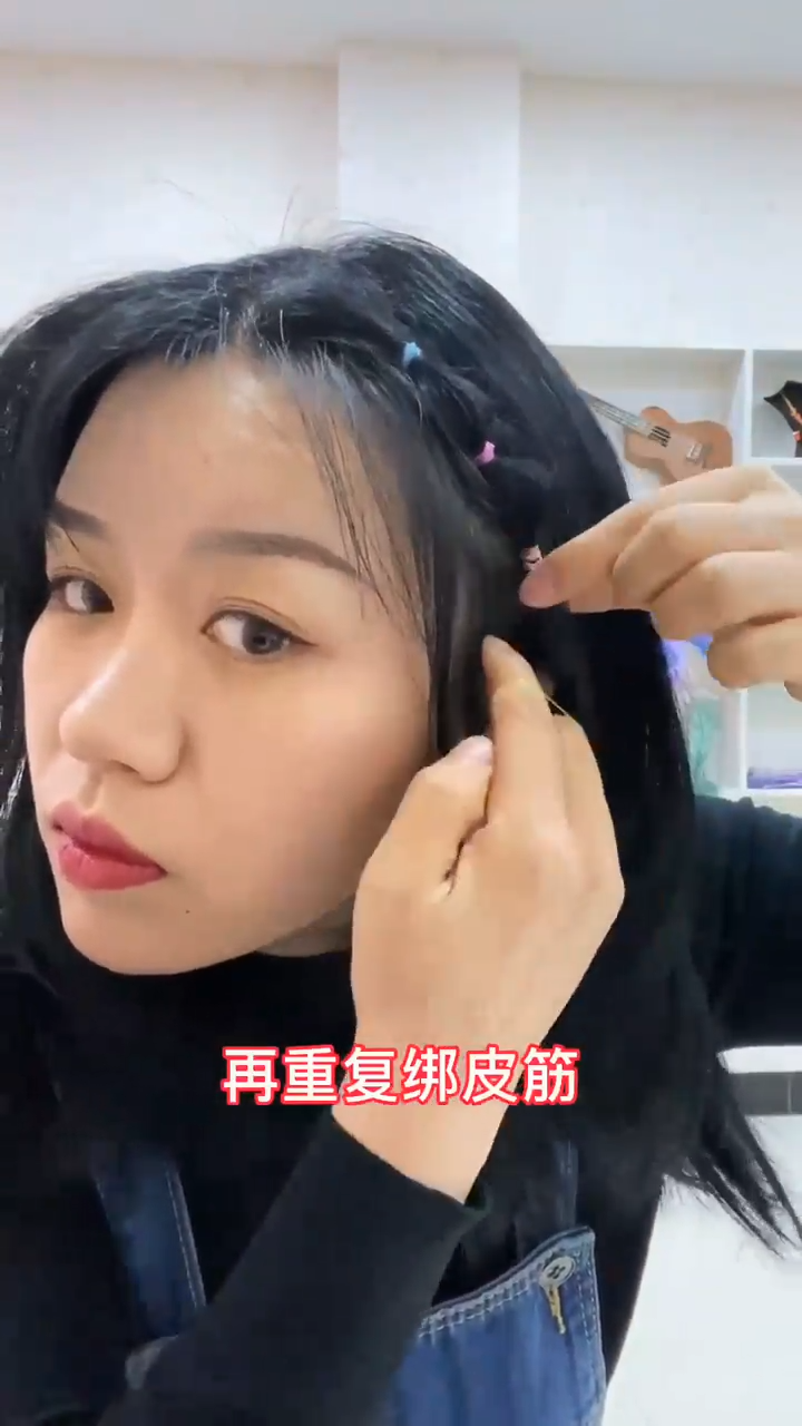 怎样编减龄灯笼辫