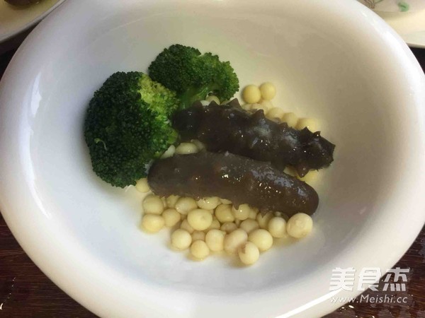 金汤西兰花海参