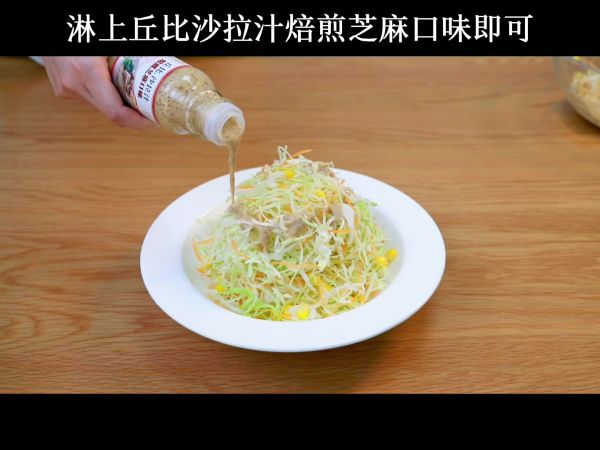 胡萝卜卷心菜沙拉