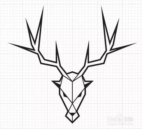 AI教程：抽象的线条徽章绘制