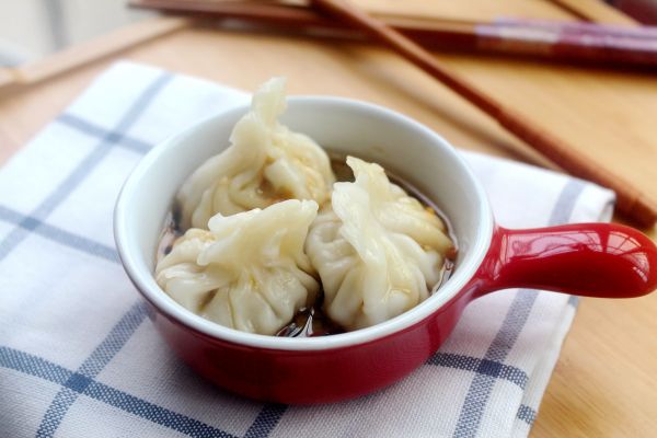 猪肉白菜香菇饺子